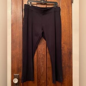 American Giant black Kick Flare Pant yoga pants size 16